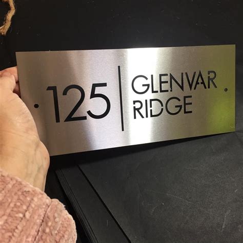 large metal numbers for house nz|nz steel address signs.